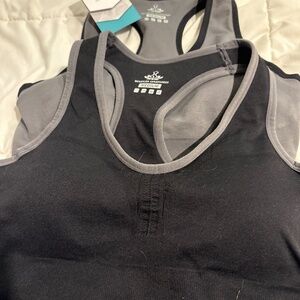 Two Brand New HEATH YOGA sports bras